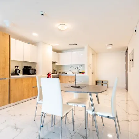 Rahaloft Bliss 2Br Withcity View Etihadairwayscentre Abou Dabi Extérieur photo